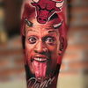 Dark Red Tattoo Ink