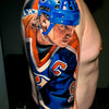 Mario's Blue Tattoo Ink